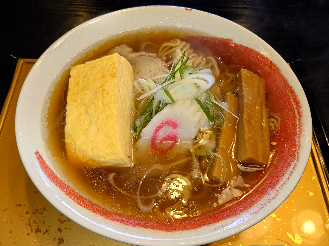 出汁巻き玉子の中華そば